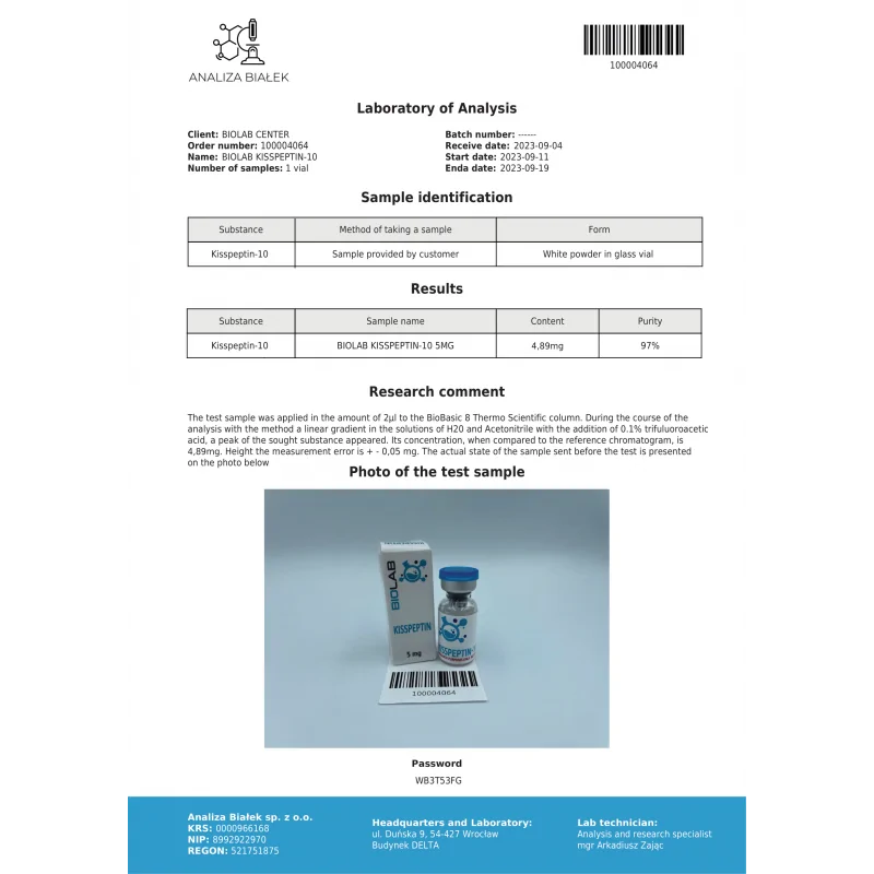 Kisspeptin-10 5 mg