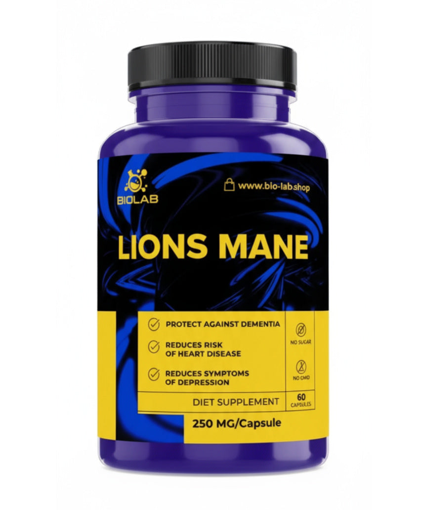 Lion's mane 250 mg, 60 caps