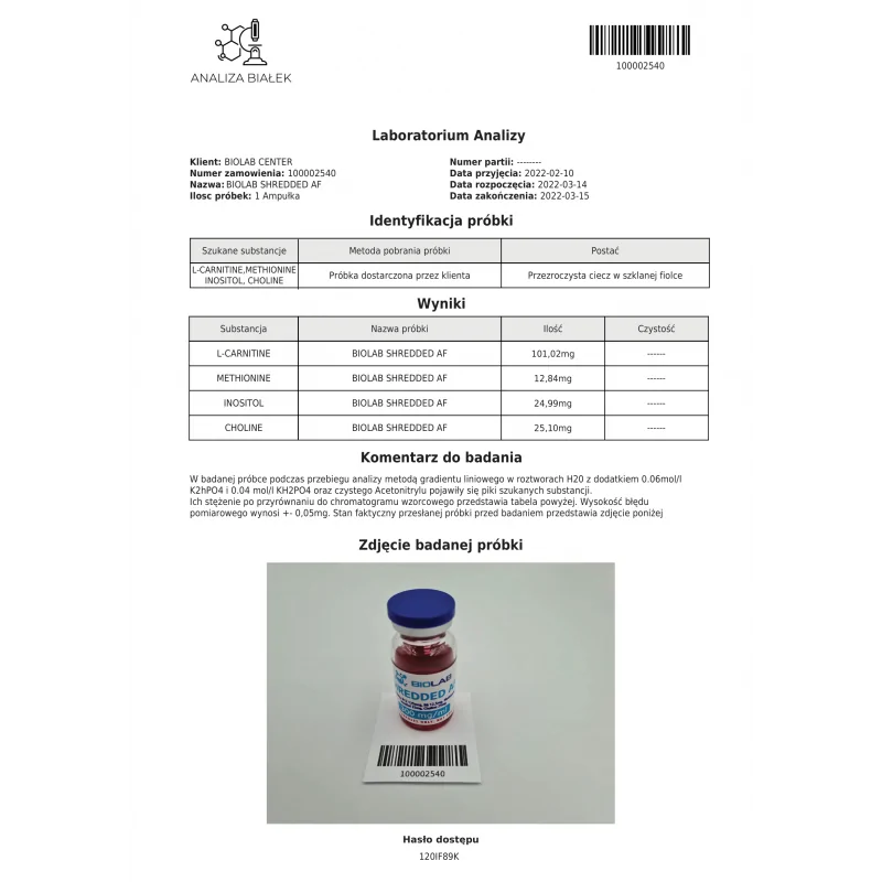 Shredded AF 300 mg 10 ml