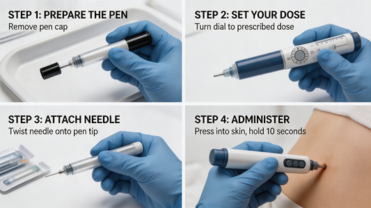 How to Inject Tirzepatide (Mounjaro KwikPen): Step-by-Step Guide