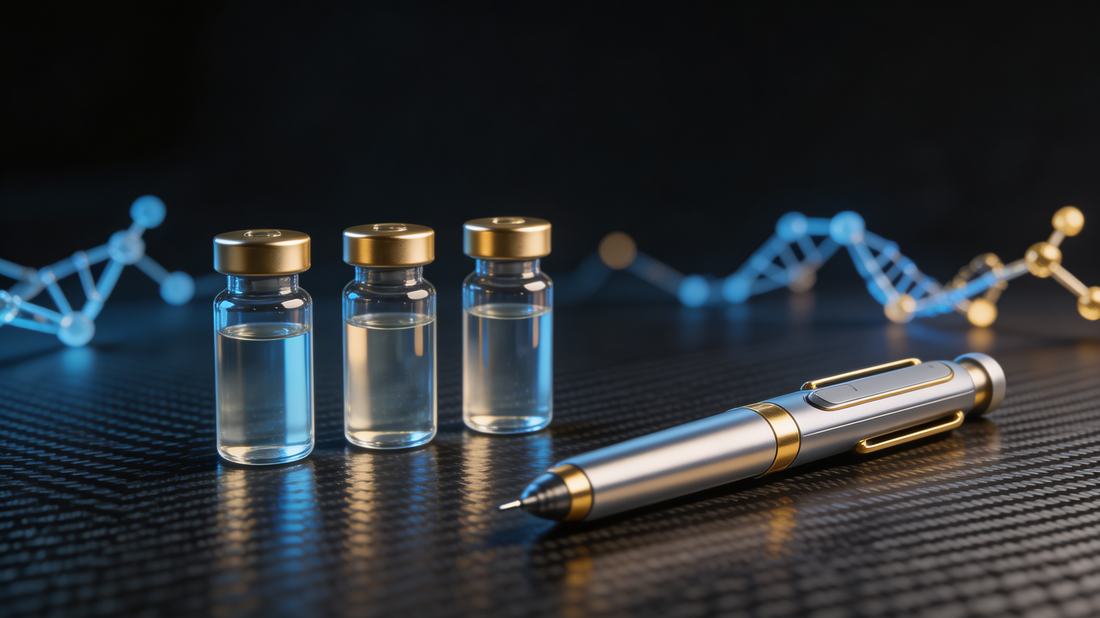 Fat Loss Peptide Stack UAE 2026: AOD9604 + CJC-1295 + GLP-1 Protocol