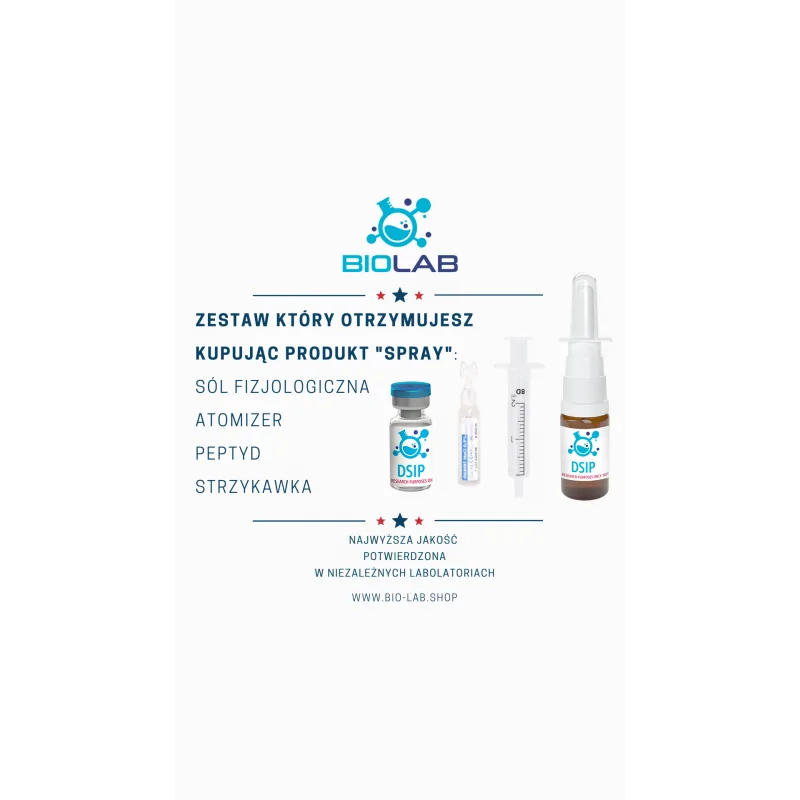 DSIP spray 5 mg (Delta Sleep-Inducing Peptide)
