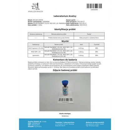 FRAGMENT 176-191+MOD GRF 1-29+IPAMORELIN MIX