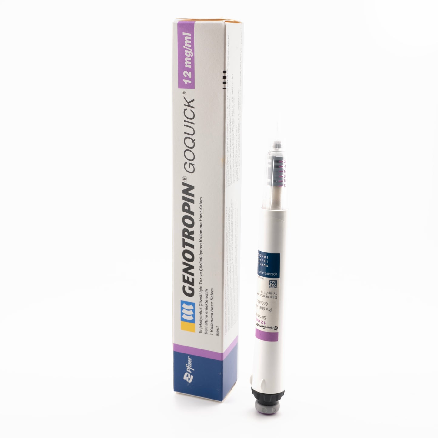 🧬 Genotropin (HGH) Pfizer GoQuick 12 mg/1.5 ml (36 IU) Injection Pen