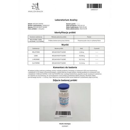 Night Blend 116 mg 10 ml