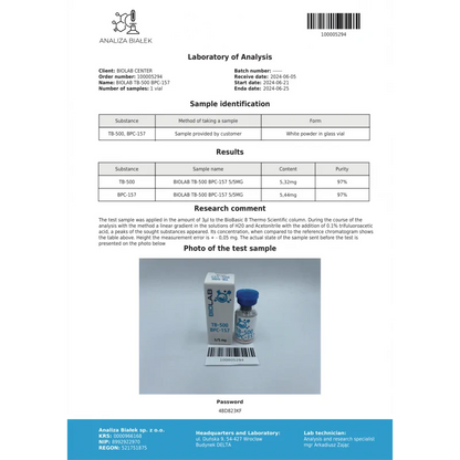 TB-500 + BPC-157 mix 5-5 mg